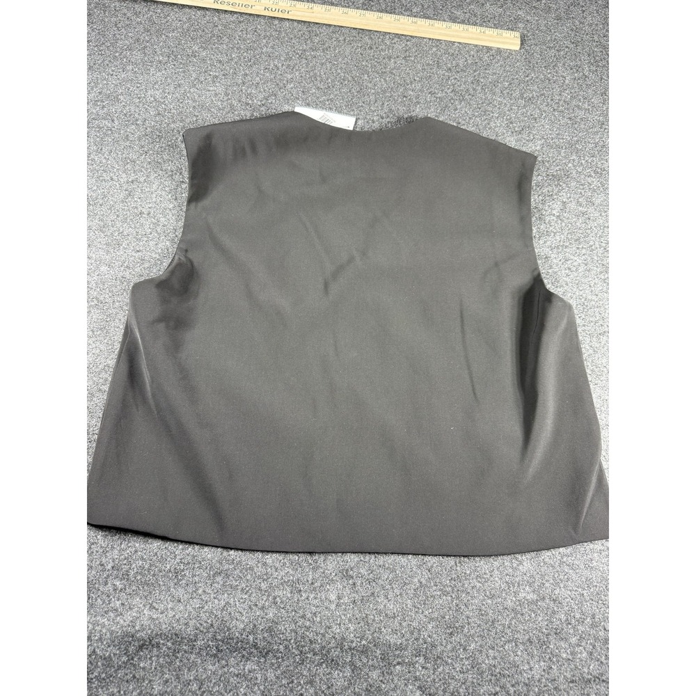 ASTR The Label Sleevless Top V-Neck Black Size L Career Minimalist Structured - Picture 7 of 10